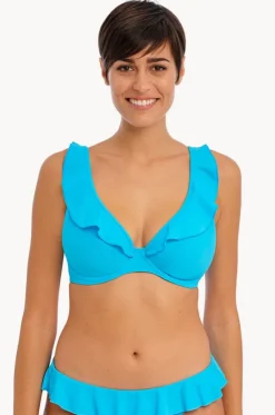 Jewel Cove H Cup Frill Plunge Bra