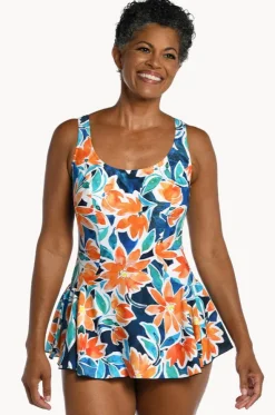 Joy Blooms Swim Dress +