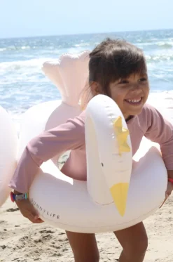 Kids Princess Swan Tube Pool Ring