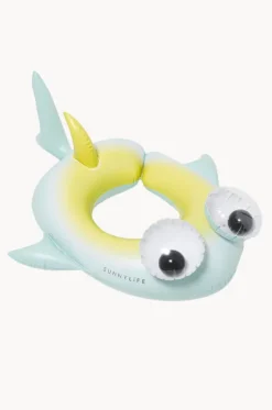Kids Salty The Shark Tube Pool Ring