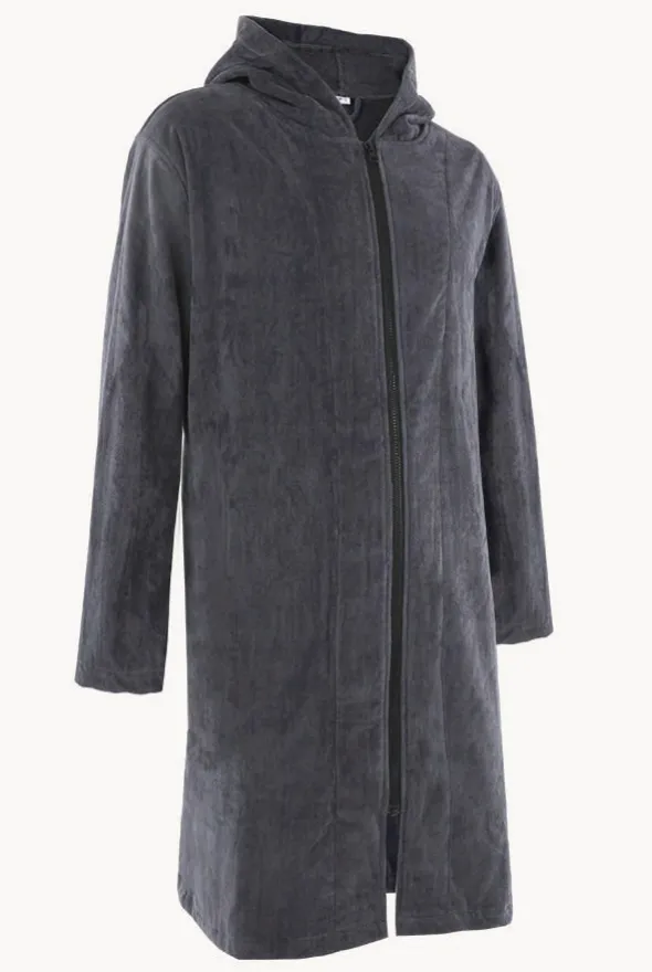 Kids Storm Hooded Towelling Robe 5-7Y