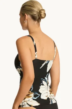 La Luna Cross Front Swing Tankini Separate