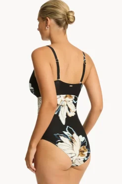 La Luna DD/E Cup Wrap Front One Piece