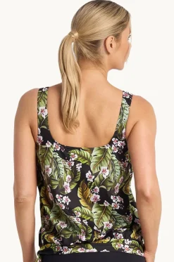 Leafique Scoop Blouson Tankini Separate