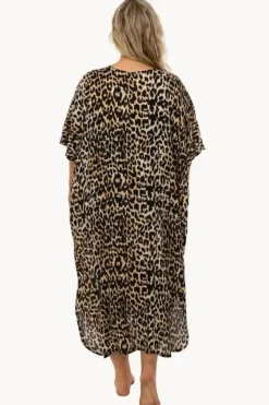 Leopard Long Kaftan