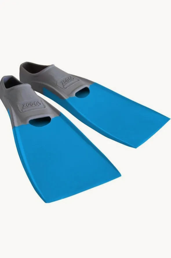 Long Blade Swim Fins - Size US 3-4
