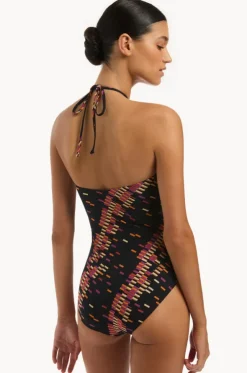 Lumiere High Neck Trim One Piece