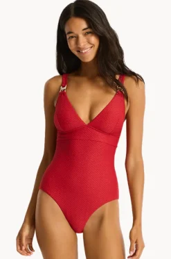 Luminara Longline Tie Back One Piece