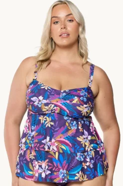 Majorca Tiered Bandeau Tankini Separate