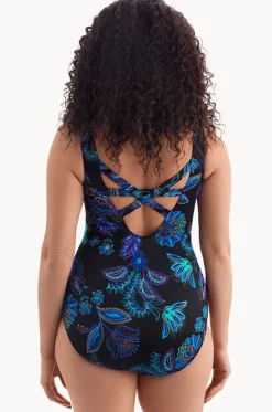 Majorelle Garden Long Torso Tank One Piece