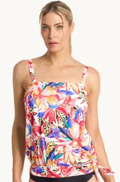 Mandalay Bandeau Blouson Tankini Separate