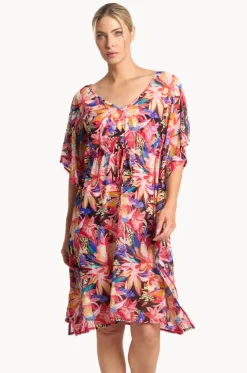 Mandalay Mesh Capri Kaftan