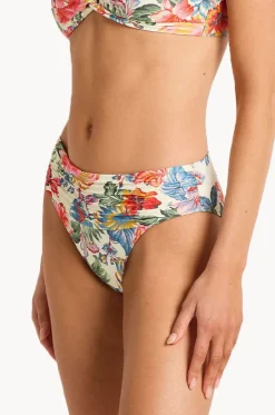 Marisol Mid Rise Ruched Pant