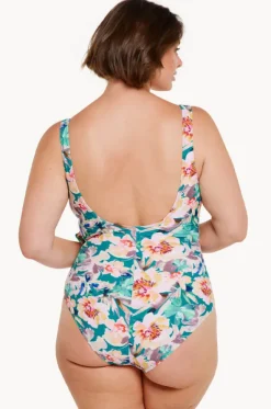 Maui Tie Cross Over One Piece