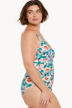 Maui Tie Cross Over One Piece