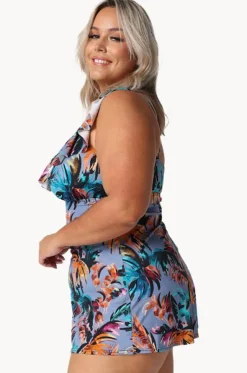 Mauritius Frill Swim Dress