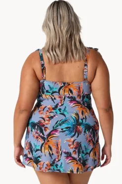 Mauritius Frill Swim Dress