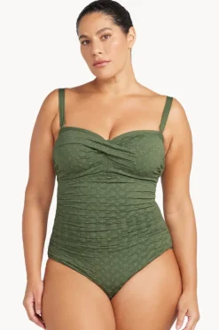 Melliflous Botticelli D/DD Cup Bandeau One Piece