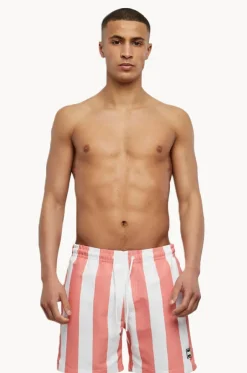 Mens Bar Stripe Swim Short