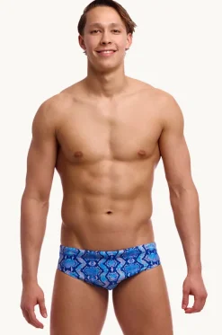 Mens Blue Viper Brief