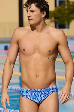 Mens Blue Viper Brief