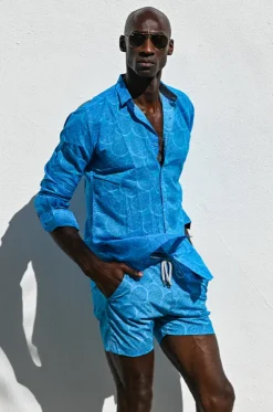 Mens Curly Swim Short