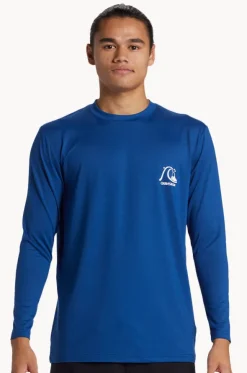 Mens DNA Bubble Logo Long Sleeve Suntop