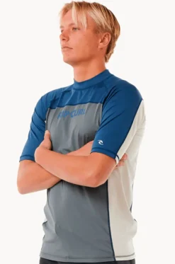 Mens Drive Short Sleeve Suntop