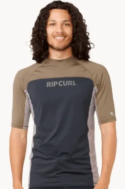 Mens Drive Short Sleeve Suntop