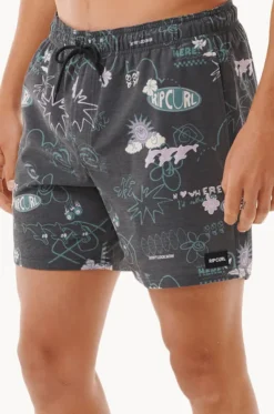 Mens Fun Times Volley Boardshort
