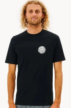 Mens Icons Of Surf Short Sleeve Rash Top