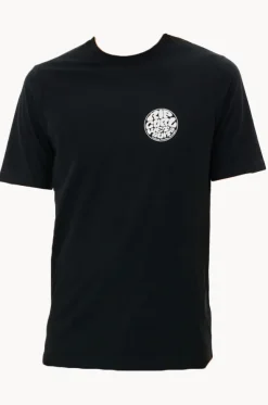 Mens Icons Of Surf Short Sleeve Rash Top