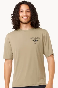 Mens Icons Surflite Short Sleeve Suntop