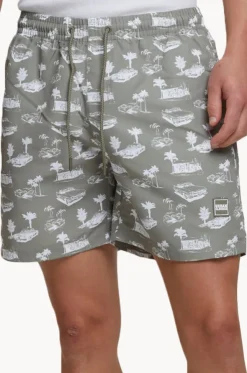 Mens Pattern Swim Short