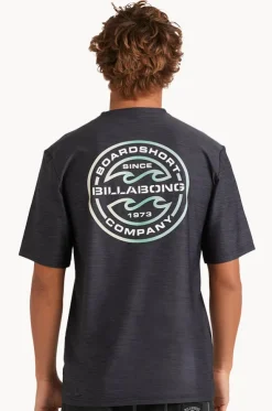 Mens Rotor Shoreline Short Sleeve Suntop
