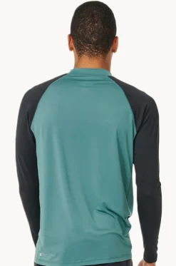Mens Shock Long Sleeve Suntop