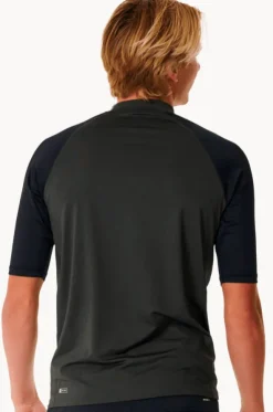 Mens Shock Short Sleeve Suntop