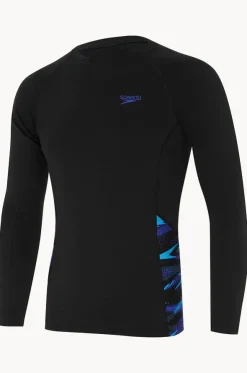 Mens Splice Long Sleeve Suntop