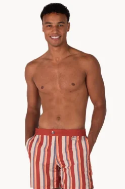 Mens Tabasco Stripe Boardshort