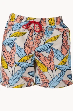 Mens Tropical Leaf Boardshort