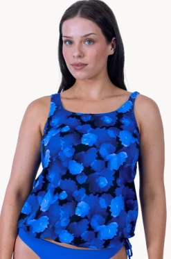 Midnight Island Blouson Tankini Separate