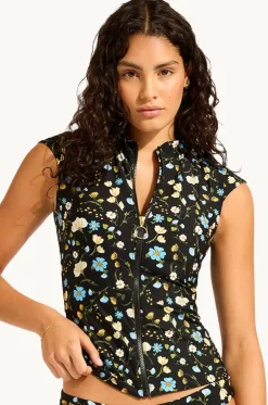 Modern Romance Cap Sleeve Suntop