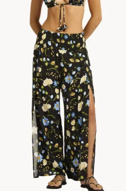 Modern Romance Shirred Waist Wrap Pant