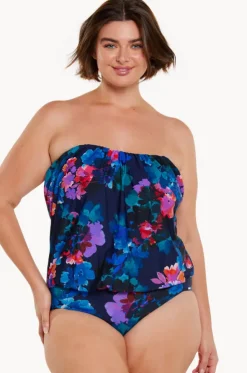 Montego Flounce Bandeau One Piece