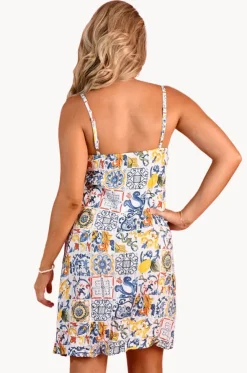 Moroccan Tiles Sadie Shift Dress