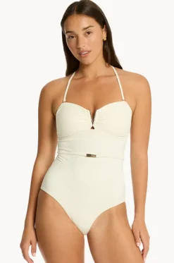 Nautique V Bar Bandeau One Piece