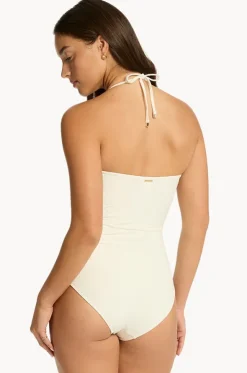 Nautique V Bar Bandeau One Piece