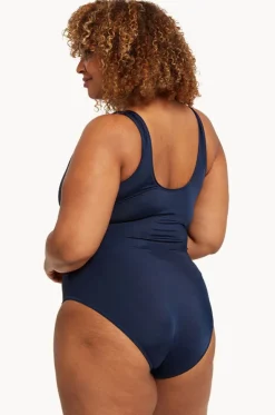 Neon Crystal Scoopback One Piece