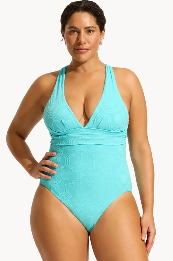 Oasis Cross Back One Piece