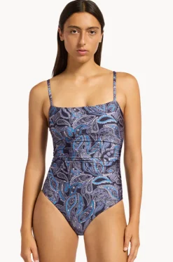 Oasis Paisley Minimal Tank One Piece